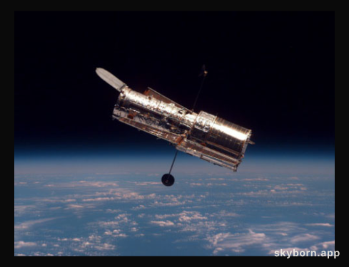 Hubble Floats Free 
Credit: