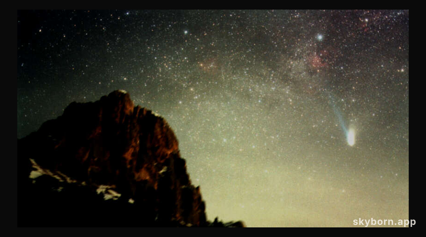 Hale-Bopp Brighest Comet This Decade
Credit:
