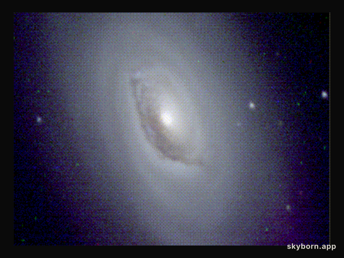 M64: The Sleeping Beauty Galaxy 
Credit:
