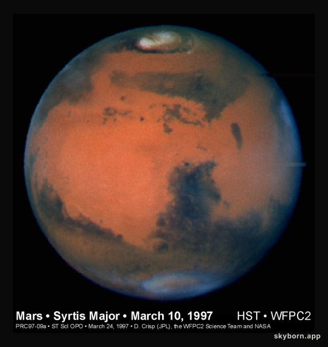 The Weather on Mars 
Credit: