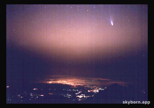 Hale-Bopp Brightest Comet This Century 
Credit: