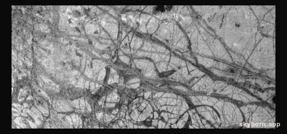 Oceans Under Jupiter's Europa? 
Credit: