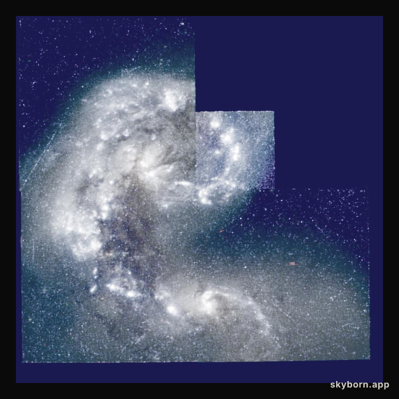 NGC4039: Starbirth and Galaxy Death
Credit: