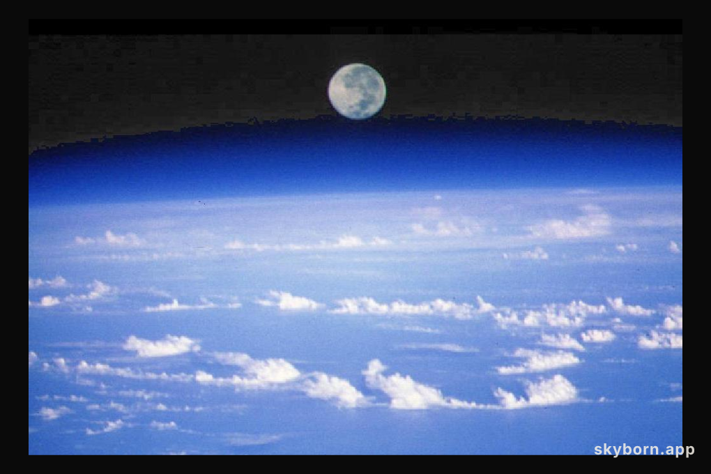Moonrise, Planet Earth
