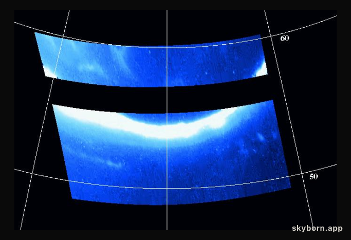 An Auroral Ring on Jupiter