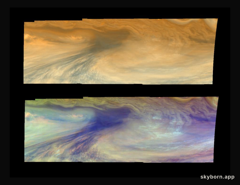 Jupiter's Dry Spots