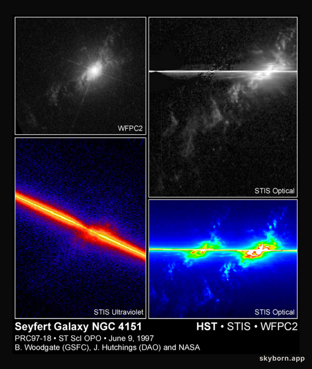 Streaming From A Black Hole