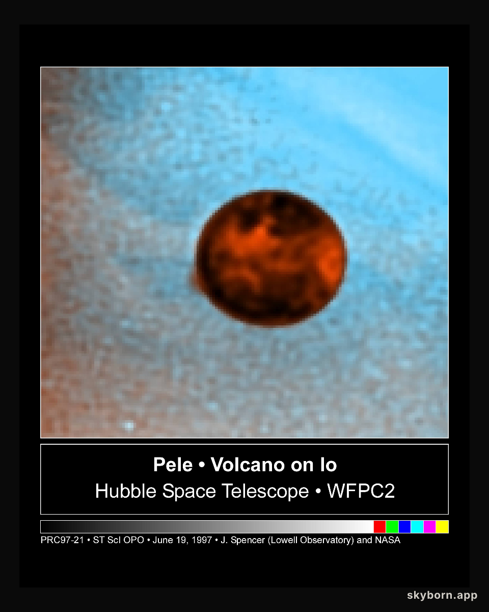 Eruption on Io