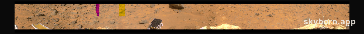 Sol 4: Mars Color Panorama