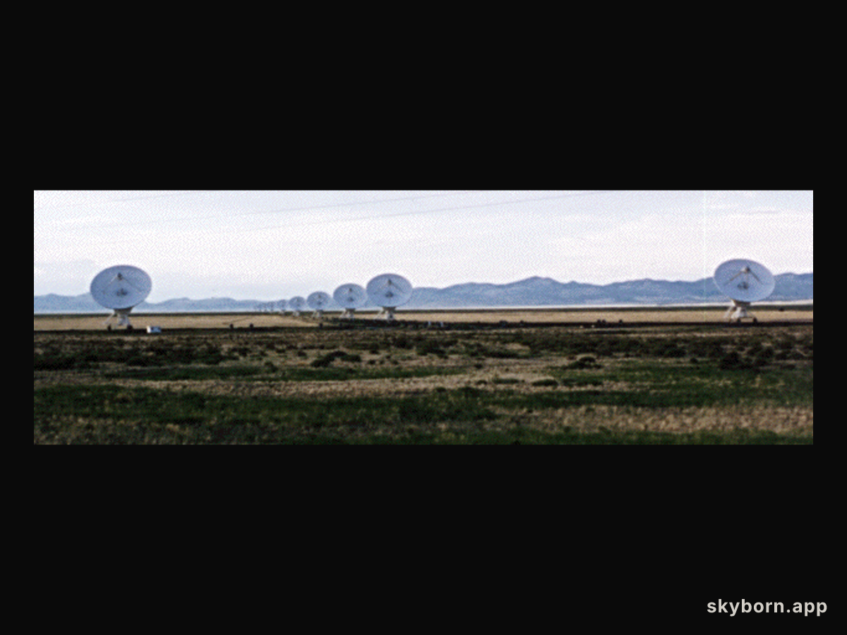 A Very Large Array of Radio Telescopes