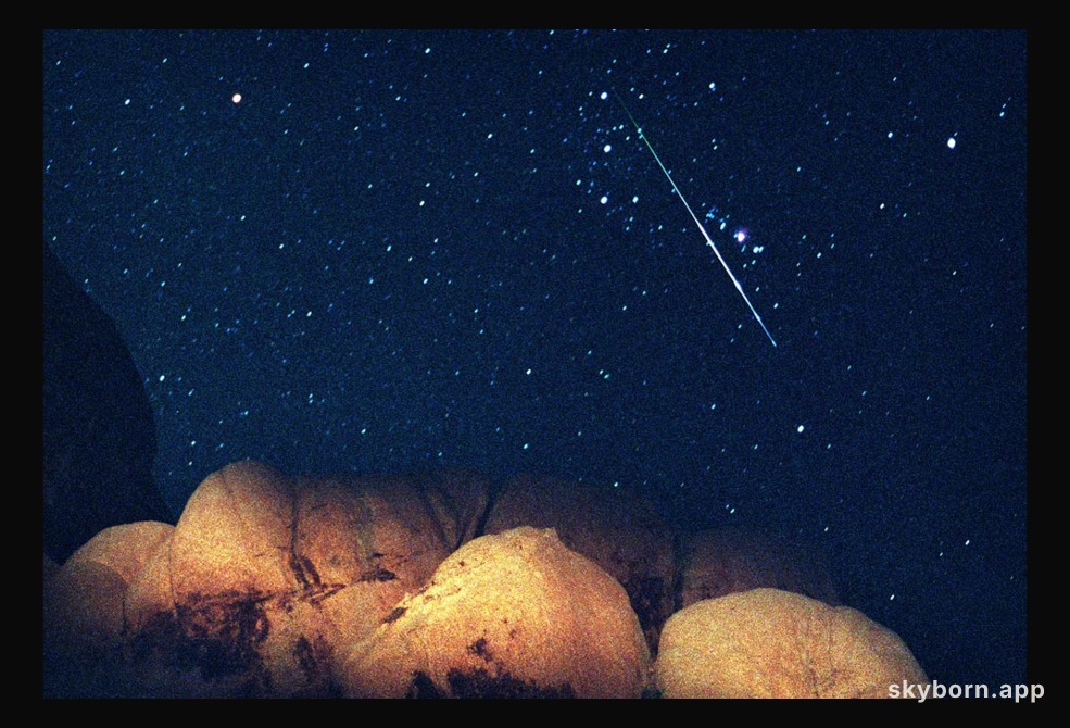 Bright Meteor, Dark Sky