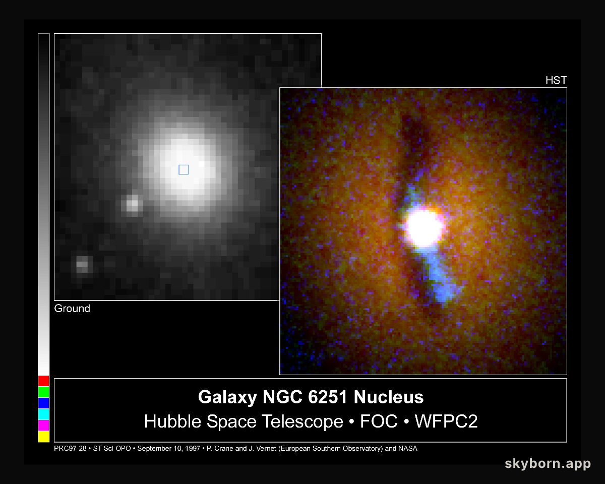 The Center of NGC 6251 is Glowing