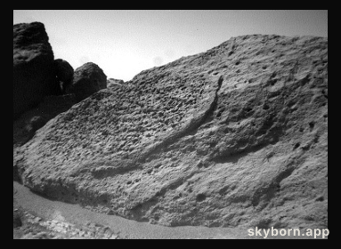 Half Dome Rock on Mars