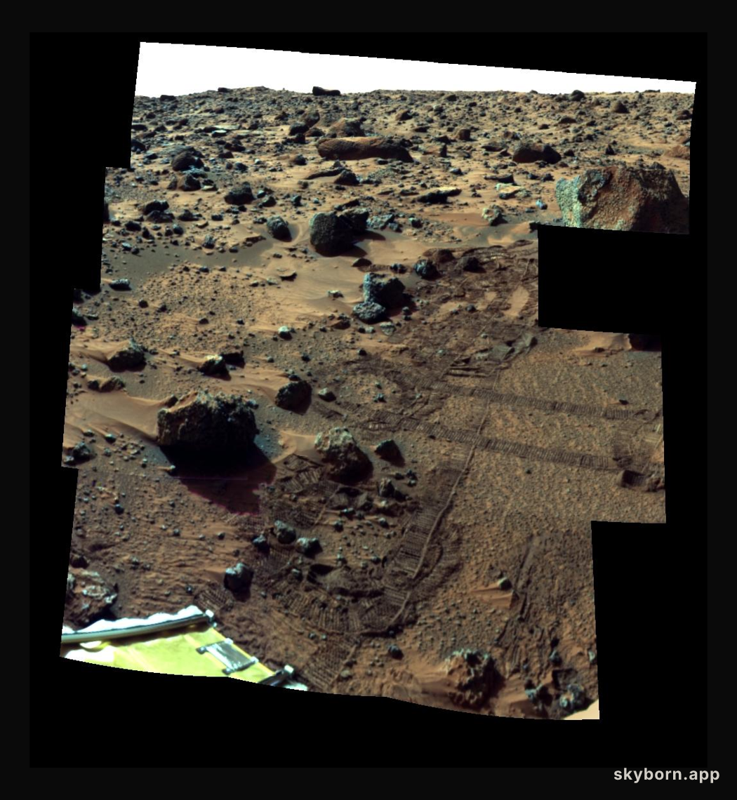 Mars Pathfinder Super Pan