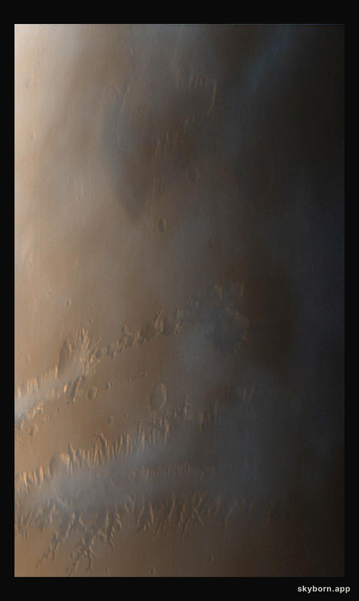 Mars: A Mist In Mariner Valley