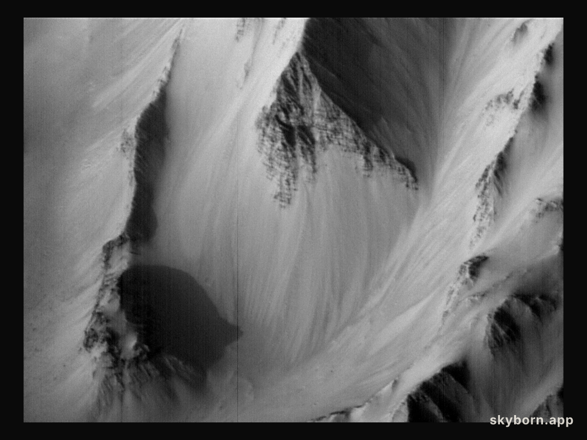 Mars: A Sheer Close-up