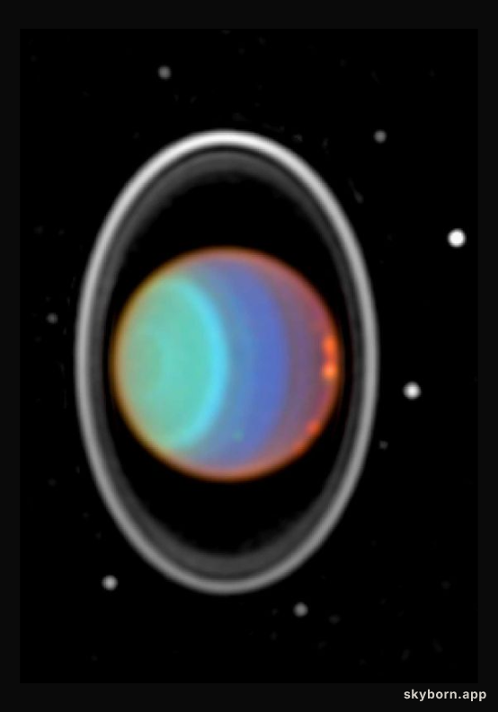 Uranian Moons, Rings, And Clouds