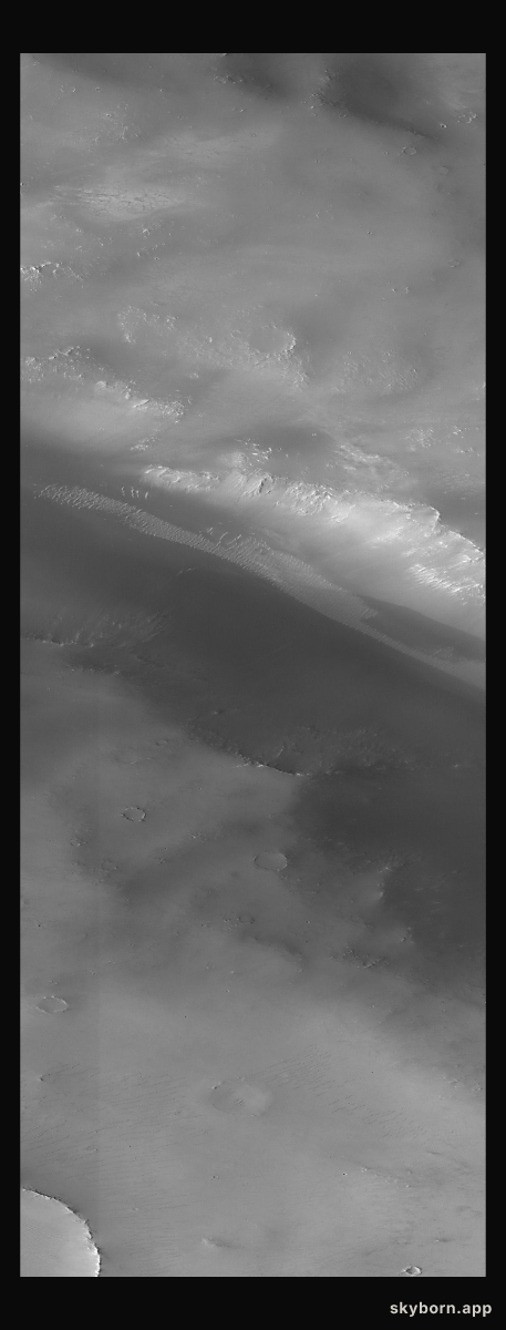 A Martian Lake Bed?