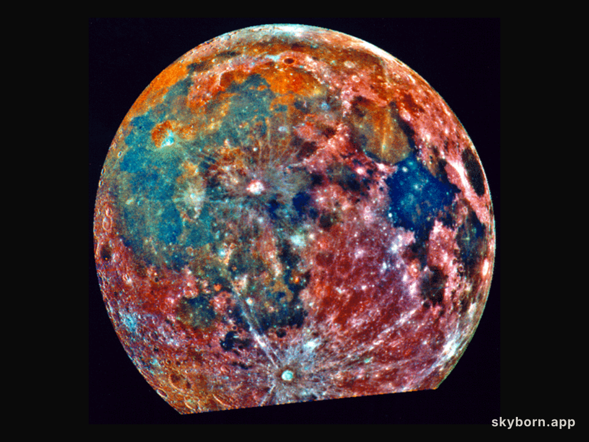 The Colorful Moon