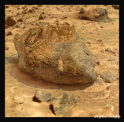 Yogi Rock on Mars