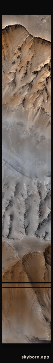 Mars: A Canyon's Edge