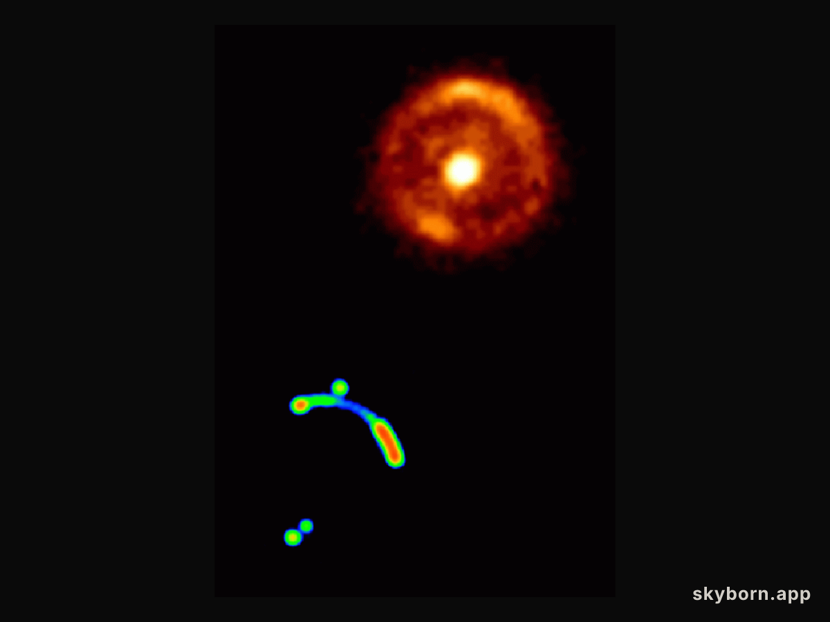 A Bulls-Eye Einstein Ring