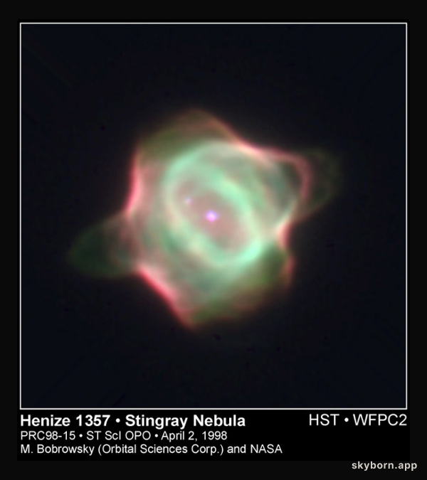 Hen-1357: New Born Nebula