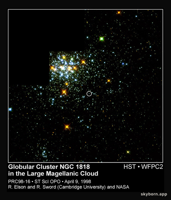 NGC 1818: Pick A Star