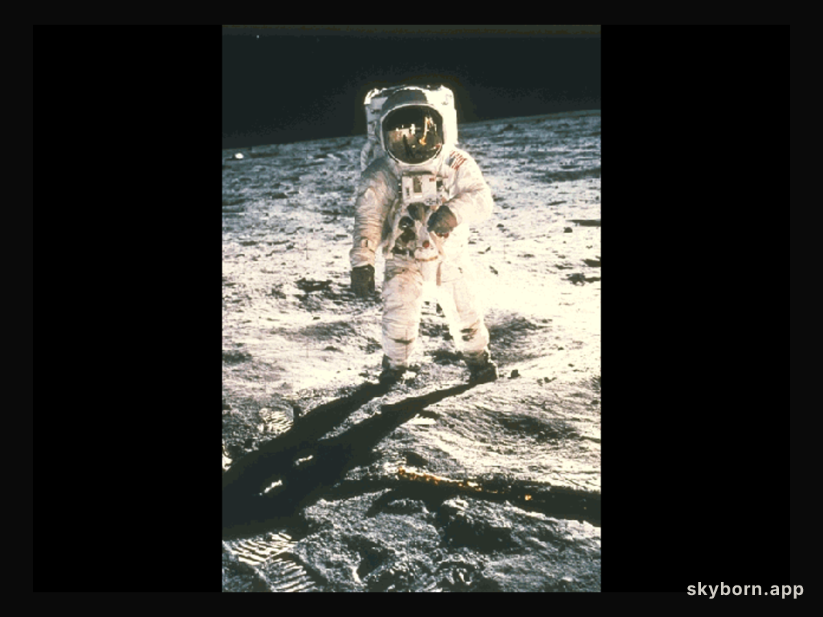 Standing on the Moon
