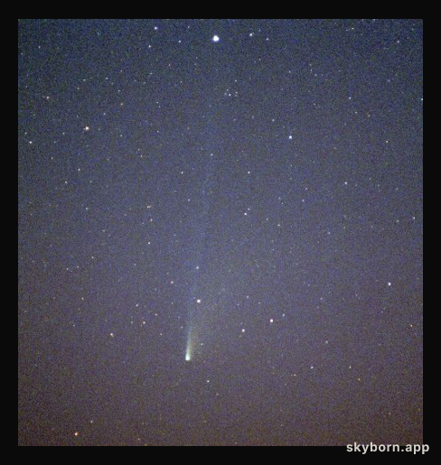 Bright Comet SOHO