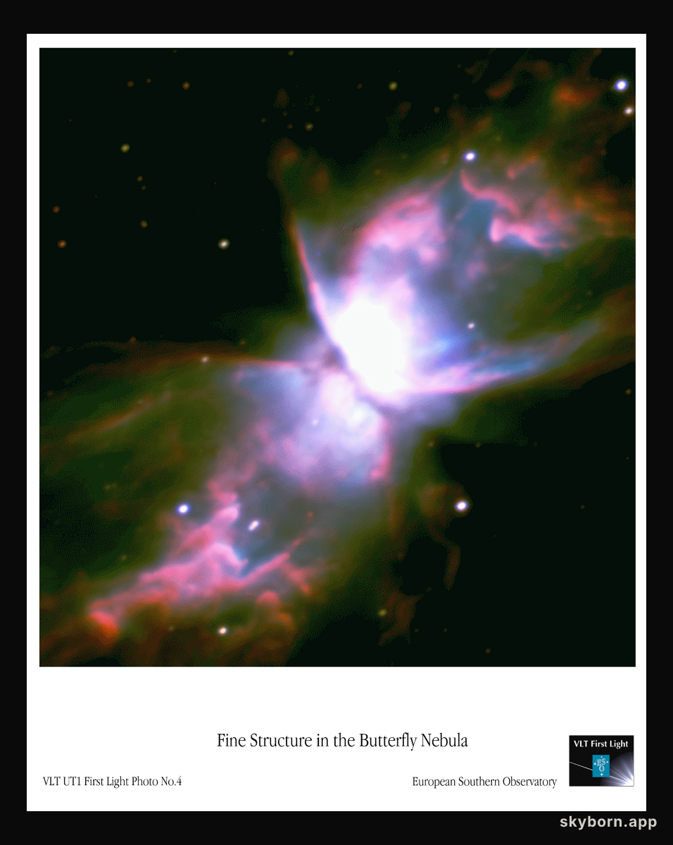 NGC 6302: The Butterfly Nebula