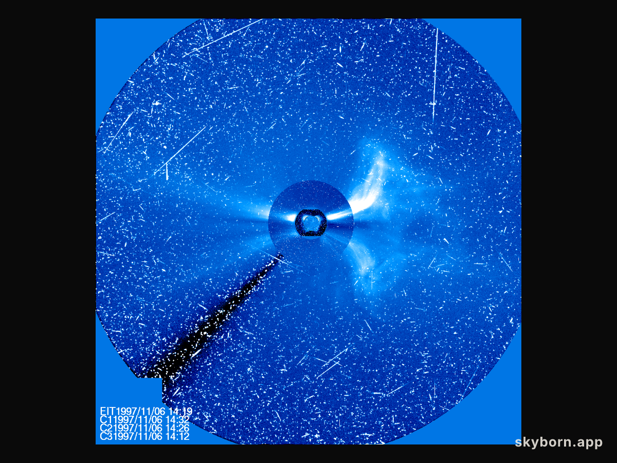SOHO Composite: Coronal Mass Ejection