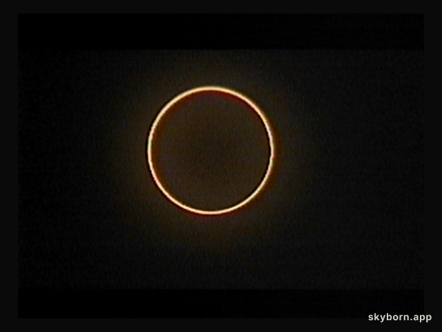 An Annular Eclipse of the Sun