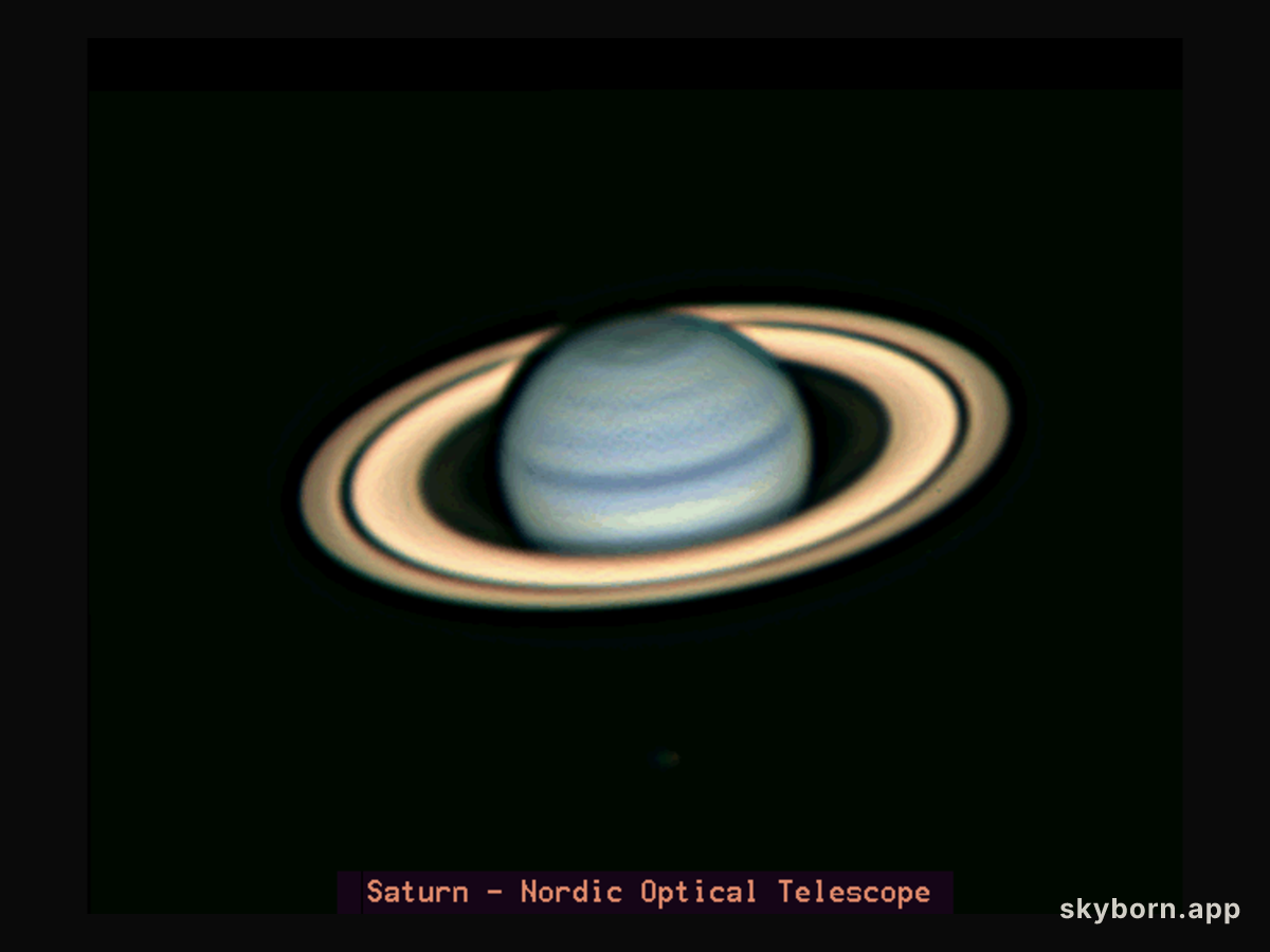 Saturn from Earth