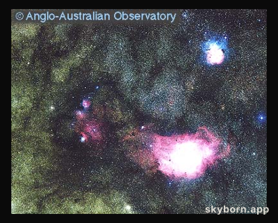 The Sky Towards Sagittarius