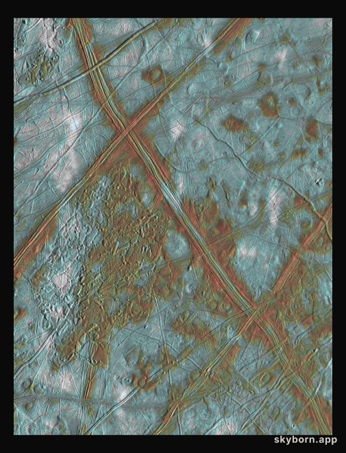 Europa: Ridges and Rafts on a Frozen Moon