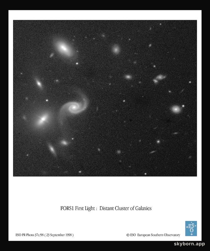 A Peculiar Cluster of Galaxies
