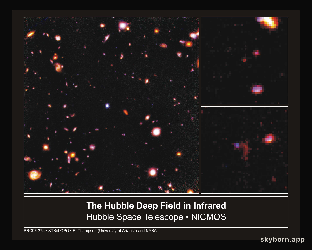 The Hubble Deep Field in Infrared