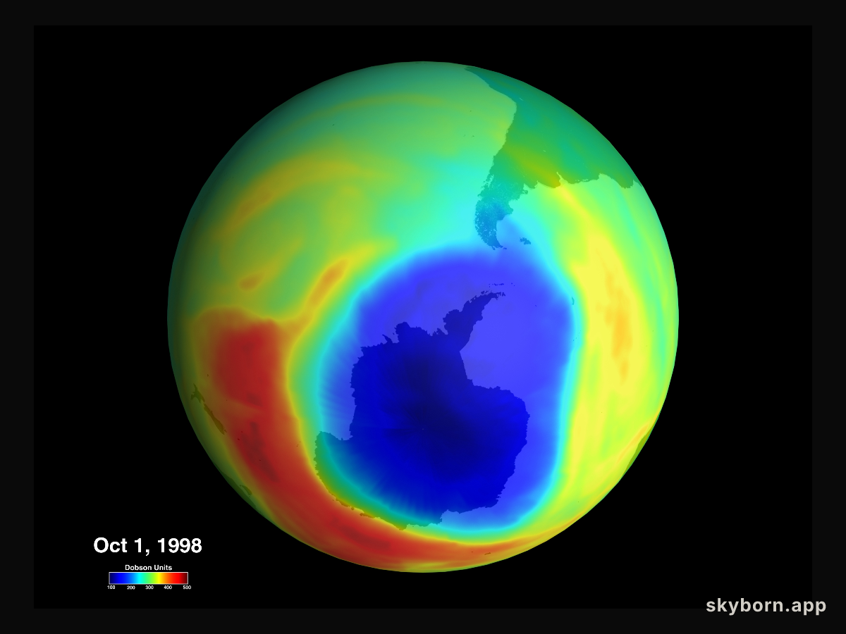 The World's Largest Ozone Hole