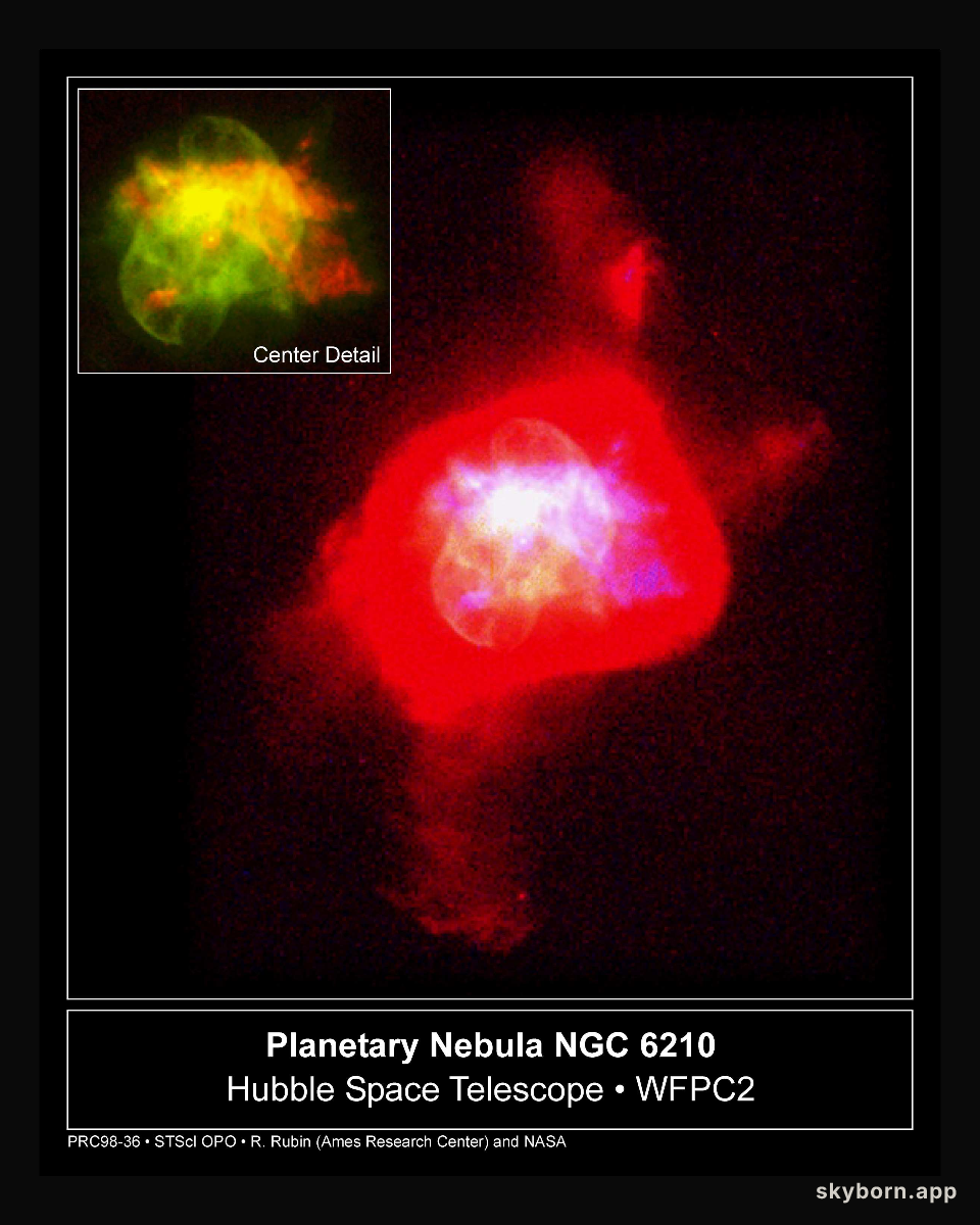 NGC 6210: The "Turtle in Space" Planetary Nebula