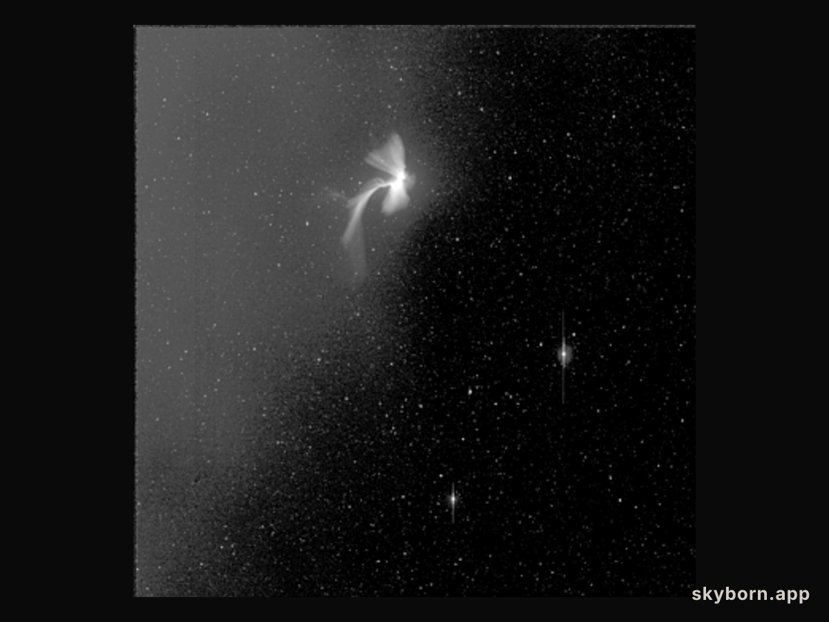 A Leonid Meteor Explodes