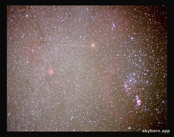 Meteor Milky Way
