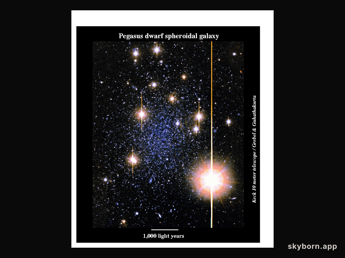 Pegasus dSph: Little Galaxy of the Local Group