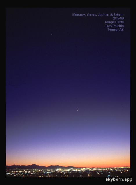 A Jupiter Venus Conjunction