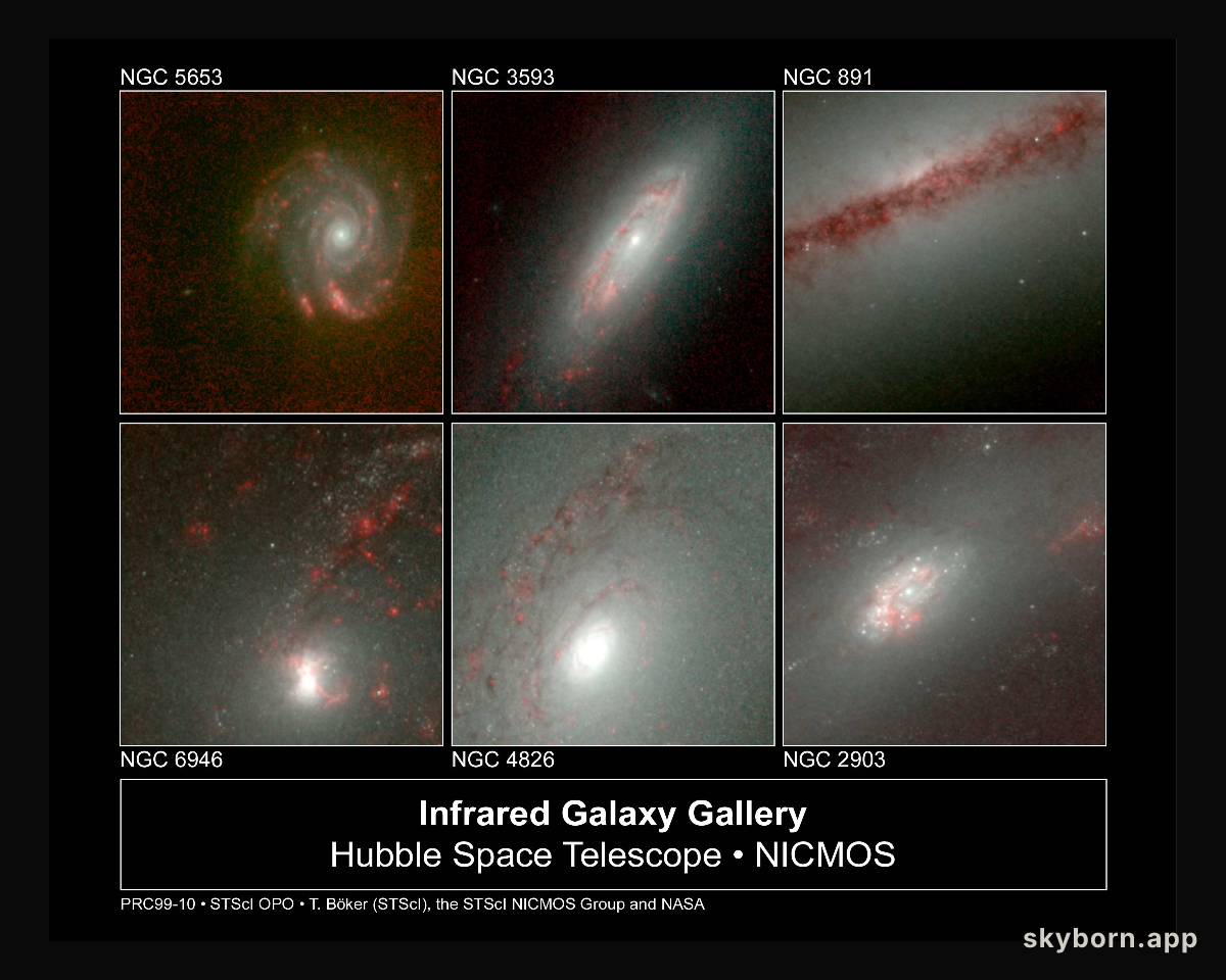 An Infrared Galaxy Gallery