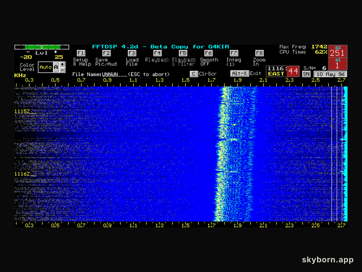 An Anomalous SETI Signal