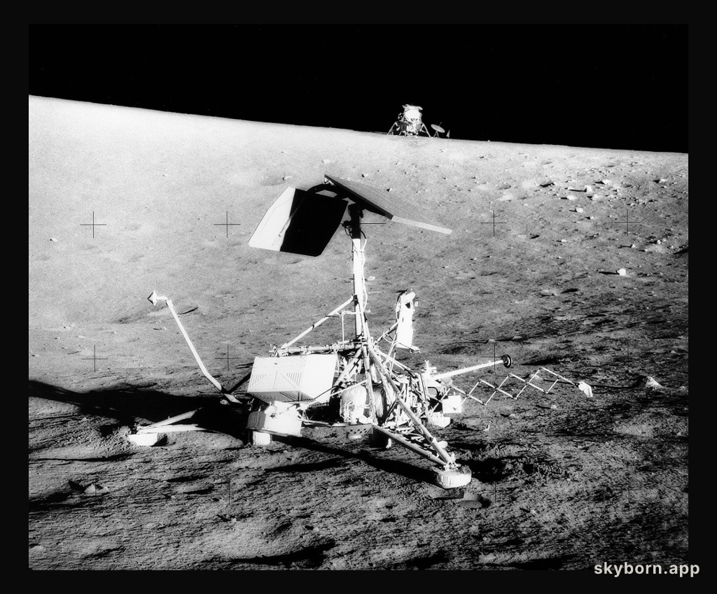 Apollo 12: Surveyor 3 and Intrepid