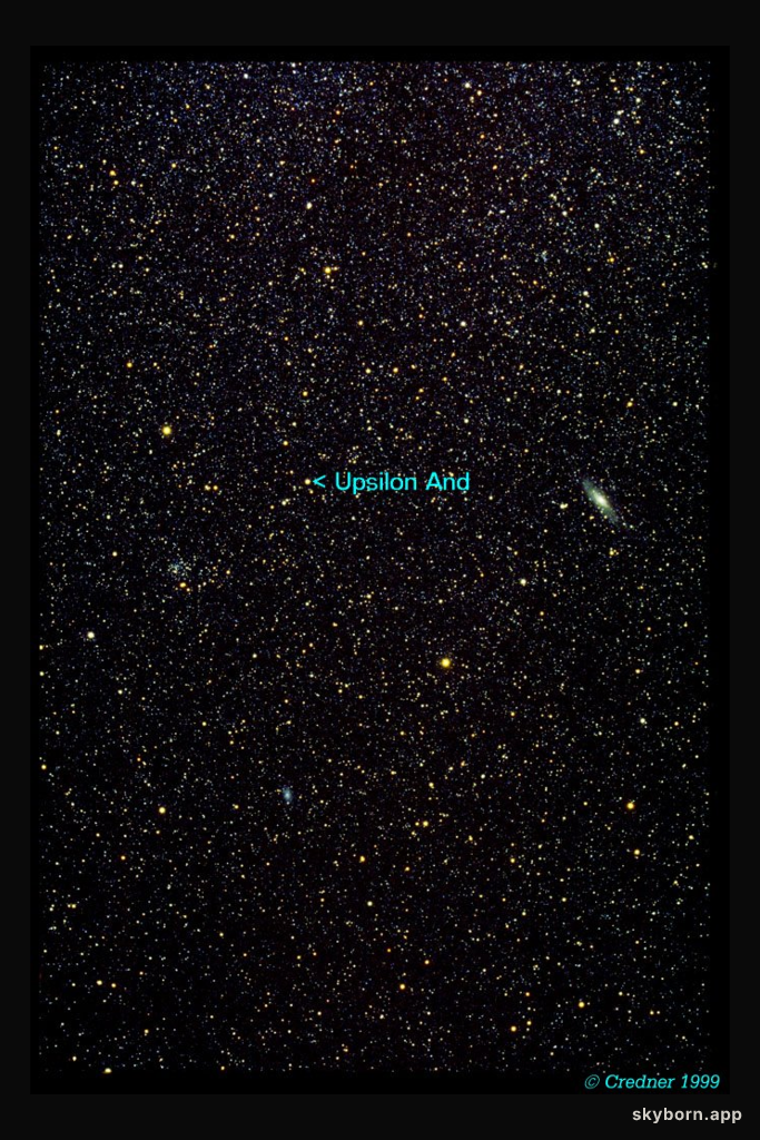 Where is Upsilon Andromedae?