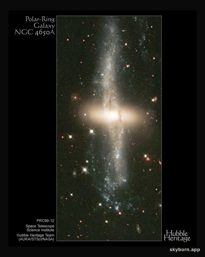Polar Ring Galaxy NGC 4650A