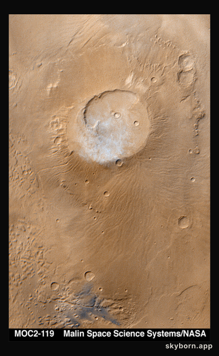 Mars Volcano Apollinaris Patera